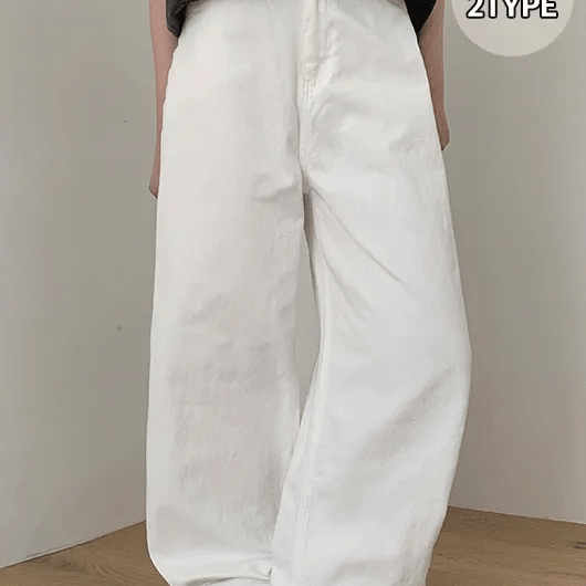 Billon Banding Cotton Wide Pants