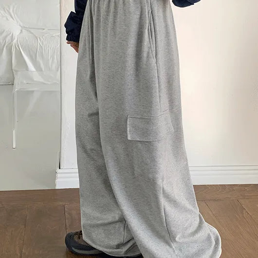 Henny Elastic Cargo Wide Training Pants