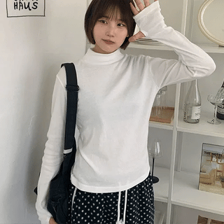 Luman Crop Polaroid Warmer Tee
