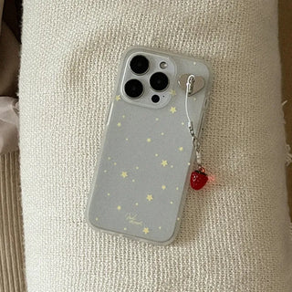 Moonlit Star iPhone 16 Pro Clear Translucent Jelly Case