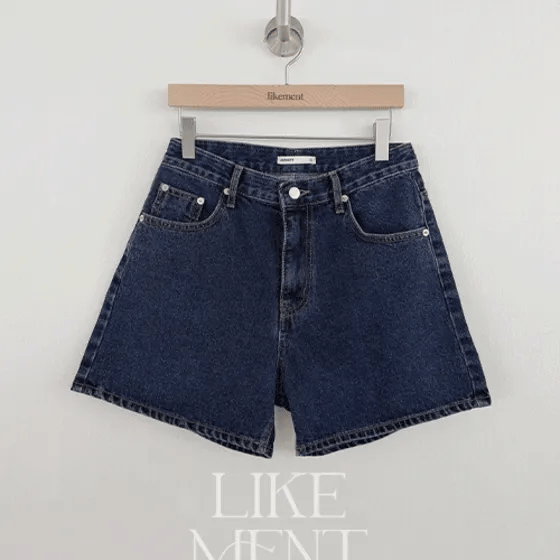 Always Summer Dark Blue Short Denim
