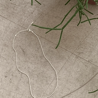 Shoko silver chain necklace