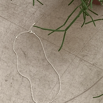 Shoko silver chain necklace