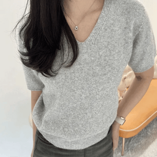 Rite Soft Boucle Puff Short Sleeve Knit