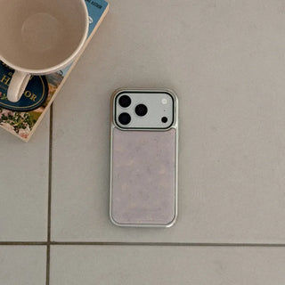 Classic Rabbit iPhone 18 Pro Galaxy Epoxy MagSafe Silver Bumper Case