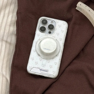 Blossom Poem MagSafe Card Phone Case iPhone 16 Pro Hard