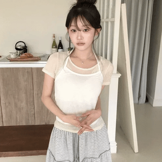 Fruity Halterneck Sleeveless