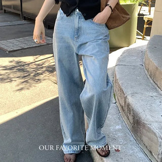 Light Blue Semi-Wide Pants