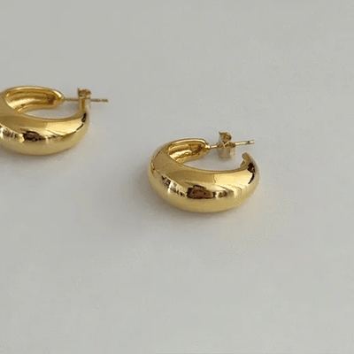 Sniffe Bold Ring Earrings