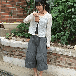 Atle Summer See-through Flower Cardigan