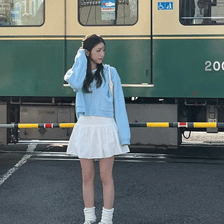Glee Shirred Skirt