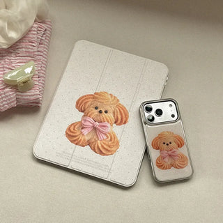 Butter Cookie Puppy iPad Pro Air 13 11 Clear Separable Cover Case