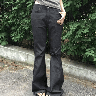 Cumint Eyelet Slim Bootcut Pants