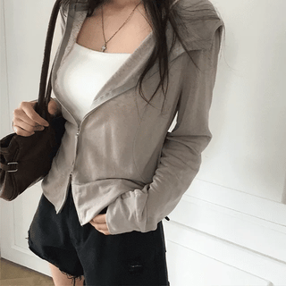 Kedion Airy Two-Way Zip-Up Hoodie