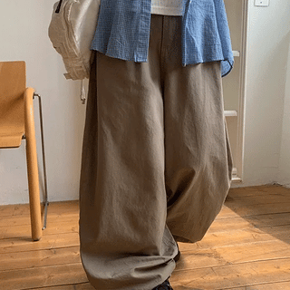 Kamk Cotton Balloon Pants