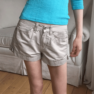 Asbel Ethnic Cotton Shorts