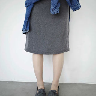 Noir H midiskirt