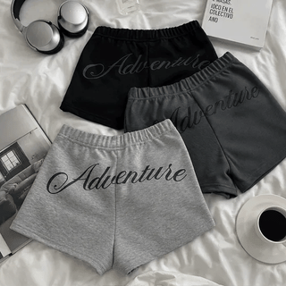Contrast Elastic Waist Training Shorts / Tracksuit Shorts New Summer Arrivals Summer Clothes Summer Pants y2k Thin Waist Wide Waist