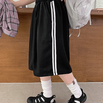 Louisen Track Banding Bermuda Sweatpants