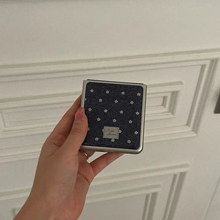 Denim Bloom Galaxy Epoxy Zflip Fold 8 Silver Bumper Phone Case