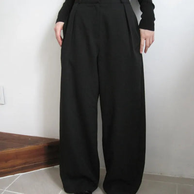 S/S Tog Wide Pintuck Slacks