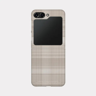 Autumn Check Galaxy Zflip 5 Case Hard Jet