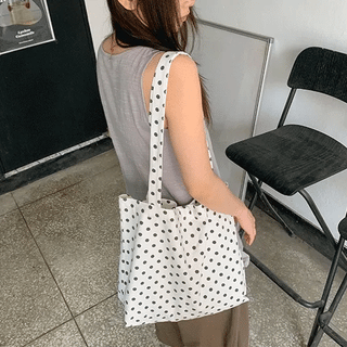 Hina Dot Shoulder Eco Bag