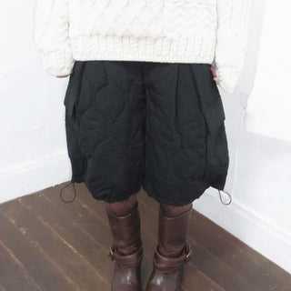 Dibka Quilted Bermuda Pants