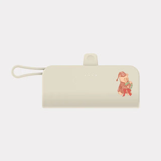 Pajama Bear Docking Power Bank for iPhone and Galaxy Mini 5000mAh
