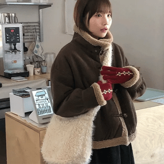 Arem Shearling Suede Jacket