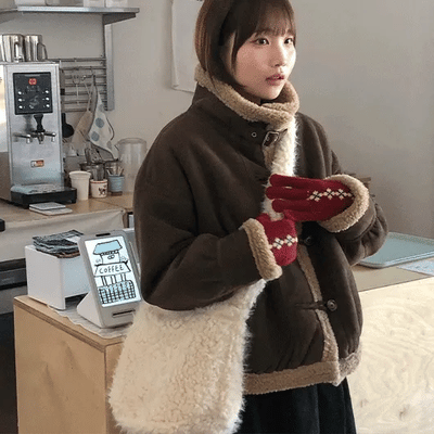 Arem Shearling Suede Jacket