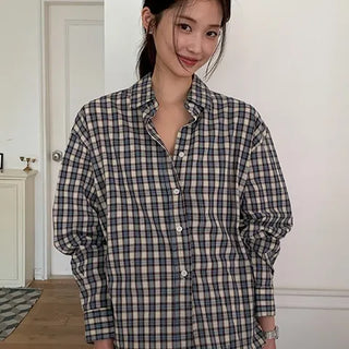 Rest Loose Fit Check Shirt