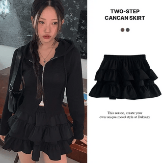 Nunu Tiered Tiered Skirt