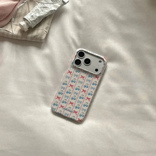Ribbon Stripe iPhone 17 Pro Hard Case