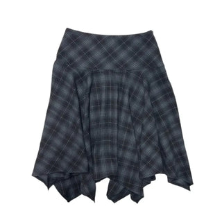 Urban Check Flare Skirt