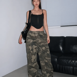 BALLING Camo 3/4 Tab Bermuda Shorts