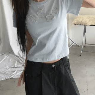 Fore Flower Short Sleeve T-shirt