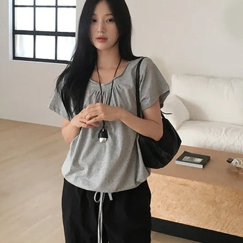 Bount Shirred Short Sleeve