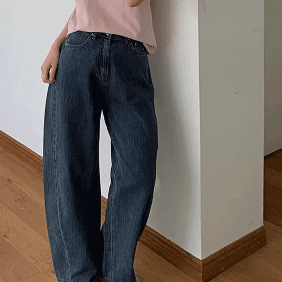 Nike Side Cut Curved Balloon Denim
