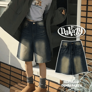 Goda Bermuda Denim Pants