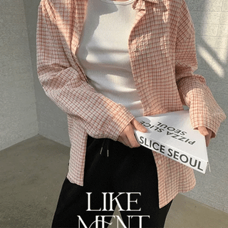 Rest Loose Fit Check Shirt