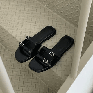 Mimie Buckle Slippers