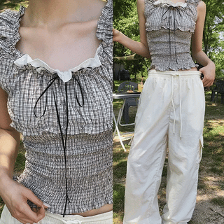Prague Lace Puff Blouse