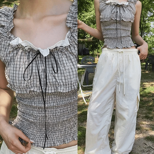 Prague Lace Puff Blouse