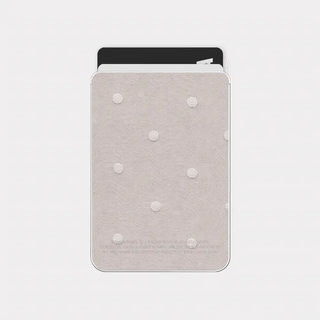 Cotton Dot MagSafe Clear Card Wallet Pocket Case