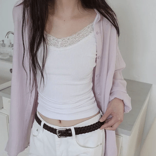 Beir Lace Slim Fit Sleeveless