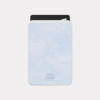 Mellow Texture MagSafe Card Clear Wallet Pocket Case
