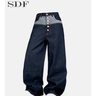 front check star pants