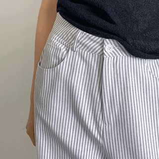Izumi Summer Stripe Wide Pants