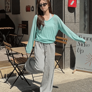 Cool Summer Striped Pants